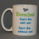 Coffee Mug - Can't live, Swedes!